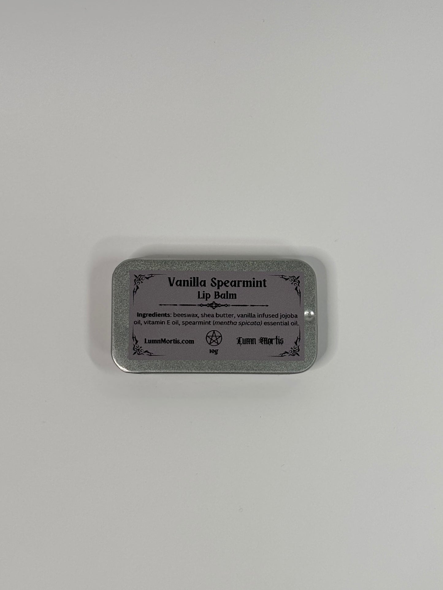 Vanilla Spearmint Lip Balm